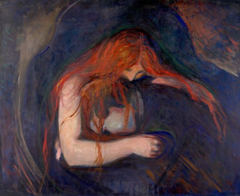 Edvard Munch, Il Vampiro (1893-94)