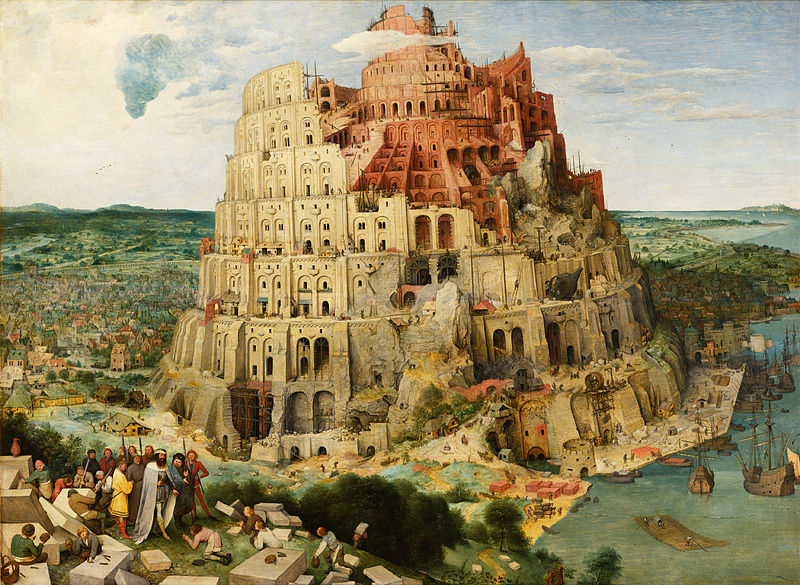 Pieter Bruegel il Vecchio, Grande Torre di Babele (1563)