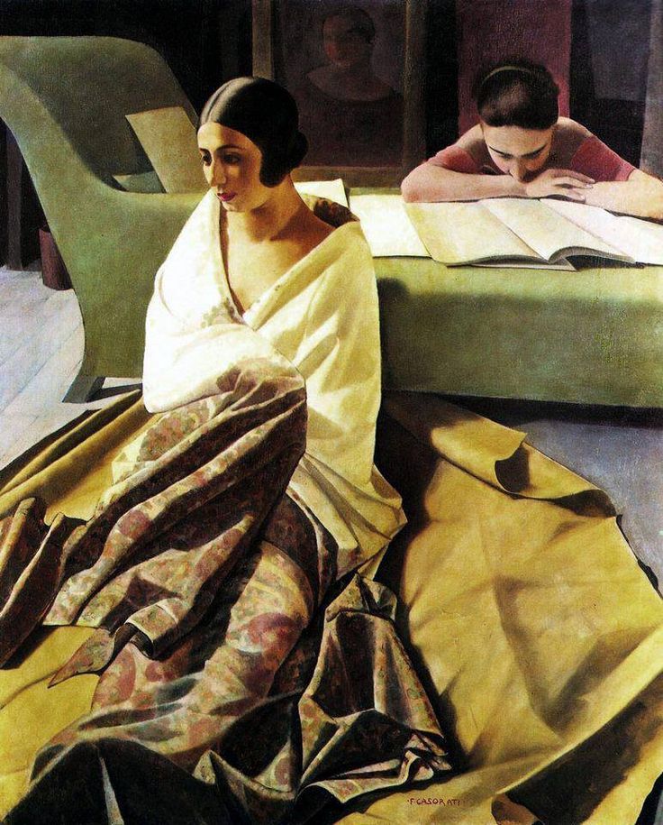 Felice Casorati, Raja (1924-25)